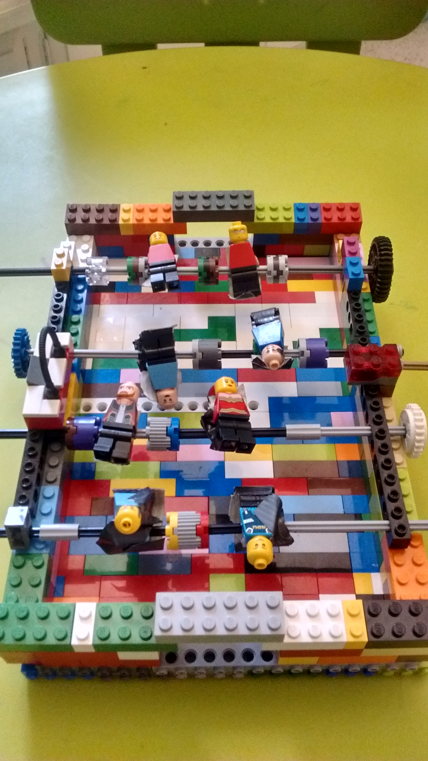 Lego Foosball Machine